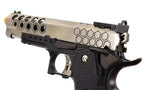 AW Custom HX25 Hi-Capa Green Gas Blowback Pistol - Silver - DSC05384