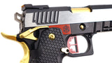 AW Custom Competitor Hi-Capa Green Gas Blowback Pistol - Two Tone Gold - DSC05401