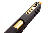 AW Custom Competitor Hi-Capa Green Gas Blowback Pistol - Black/Gold - DSC05623