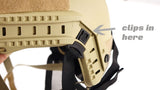 Valken Tactical Face Mesh Helmet Attachment - DSC05734
