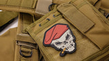 Lancer Tactical Smoking Skull Patch - DSC05967
