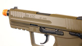 VFC HK45CT Compact Green Gas Full Blowback Pistol - Tan - DSC06320