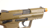 VFC HK45CT Compact Green Gas Full Blowback Pistol - Tan - DSC06321