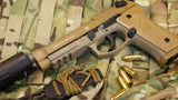 Beretta M9A3 GBB Co2 Gas Pistol (Semi/Full-Auto) - Tan - DSC06717-2