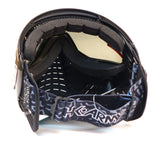 HK ARMY KLR Face Mask Goggle - ONYX Black/Black - DSC06867