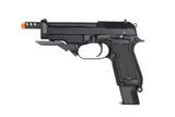 KWA M93RII NS2 Full Auto Metal GBB Pistol - Black - M93R-1