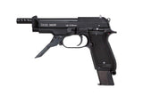 KWA M93RII NS2 Full Auto Metal GBB Pistol - Black - M93R-3