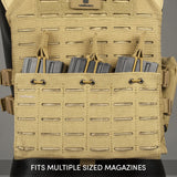 Valken Laser Cut Magazine Pouch LC - Vest-Pouch-Multi-Rifle-Mag-Pouch-LC-Triple_media-2