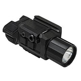 NcSTAR GEN3 Pistol Flashlight w/Strobe & Green Laser - vapflsgv3