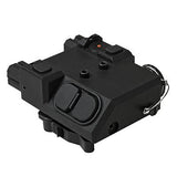 NcSTAR Green & IR Laser Designator w/QR Mount - Black PEQ - VLGIRQRB - vlgirqrb-02